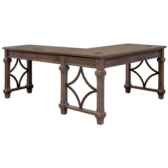 Monroe Right Return Open Desk-Return | IMCA386RRGR