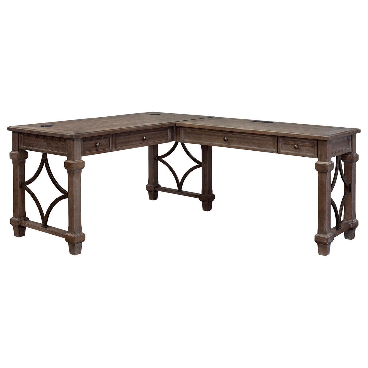 Monroe Right Return Open Desk | IMCA386RGR