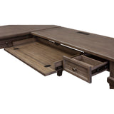 Monroe Right Return Open Desk-Return | IMCA386RRGR