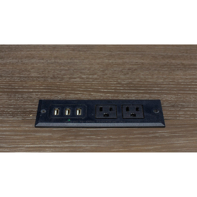 Monroe Right Return Open Desk-Return | IMCA386RRGR