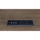 Monroe Right Return Open Desk-Return | IMCA386RRGR