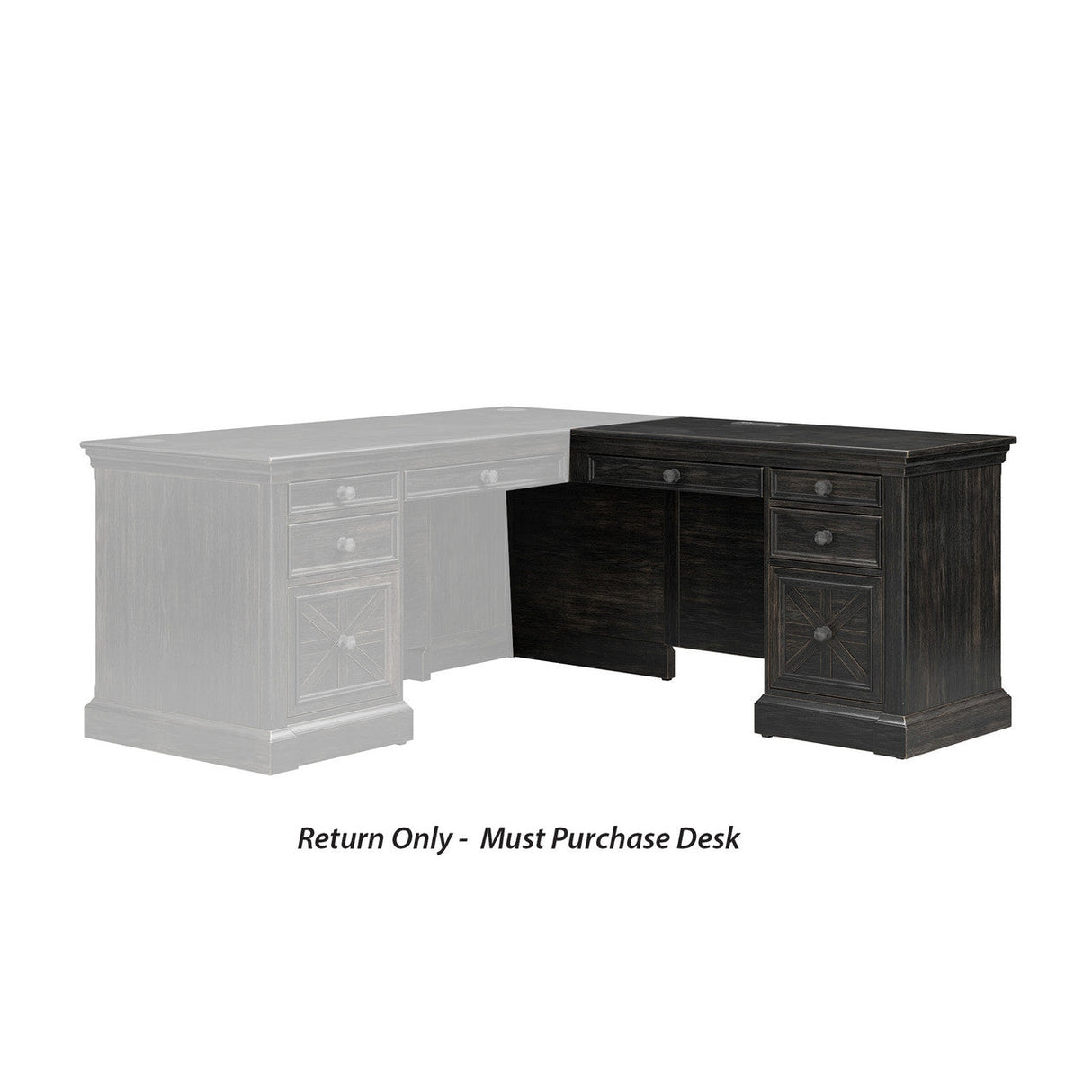 Stockton L Shaped Desks - Return | IMKN684RRDC