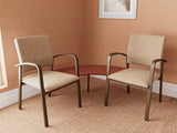 Lesro Newport Series 2 Chairs With Connecting Corner Table | NP2301