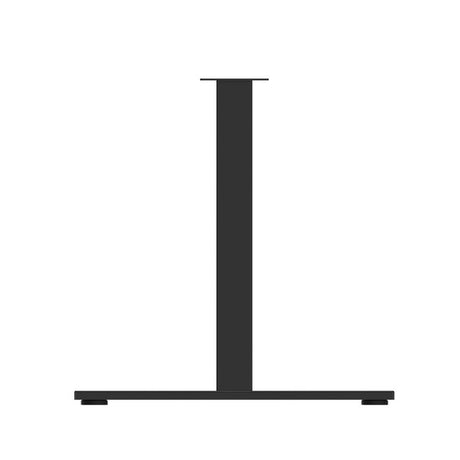 OS Flat Base T Leg - For 30"D Tops | OSFTLEG30