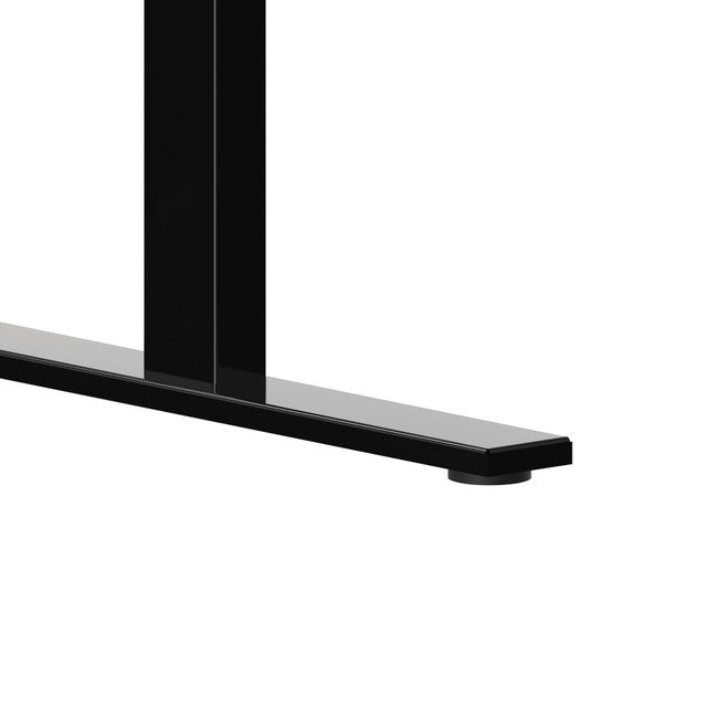 OS Flat Base T Leg - For 30"D Tops | OSFTLEG30
