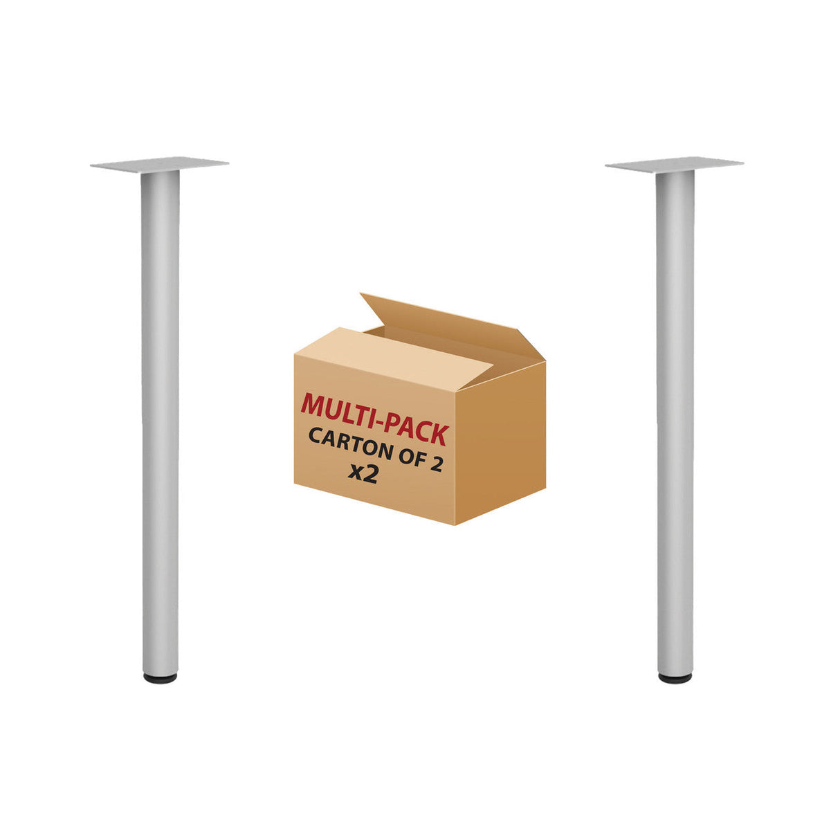 OS Post Leg with Glides | OSPOST28