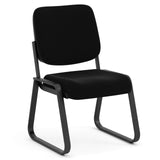 Value Armless, Sled Base Guest Chair with Black Frame | OSGS4905FBK