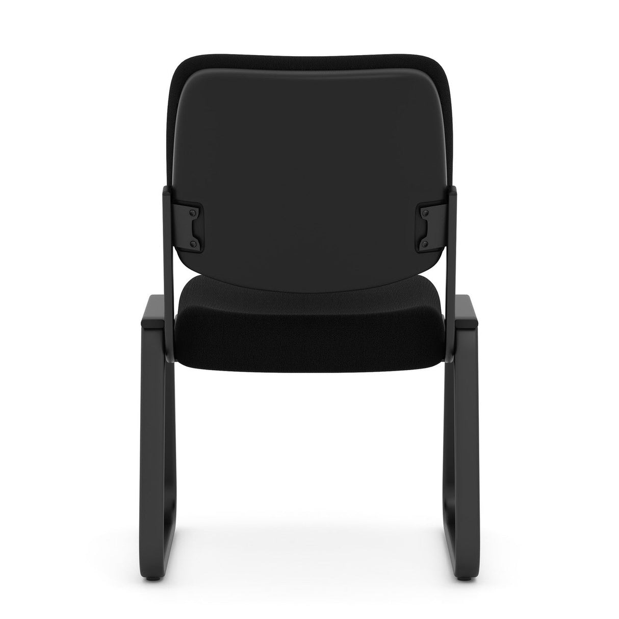 Value Armless, Sled Base Guest Chair with Black Frame | OSGS4905FBK