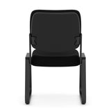 Value Armless, Sled Base Guest Chair with Black Frame | OSGS4905FBK