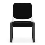 Value Armless, Sled Base Guest Chair with Black Frame | OSGS4905FBK