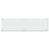 OS Laminate Magnetic Glass White Board | OSGBM1769WH