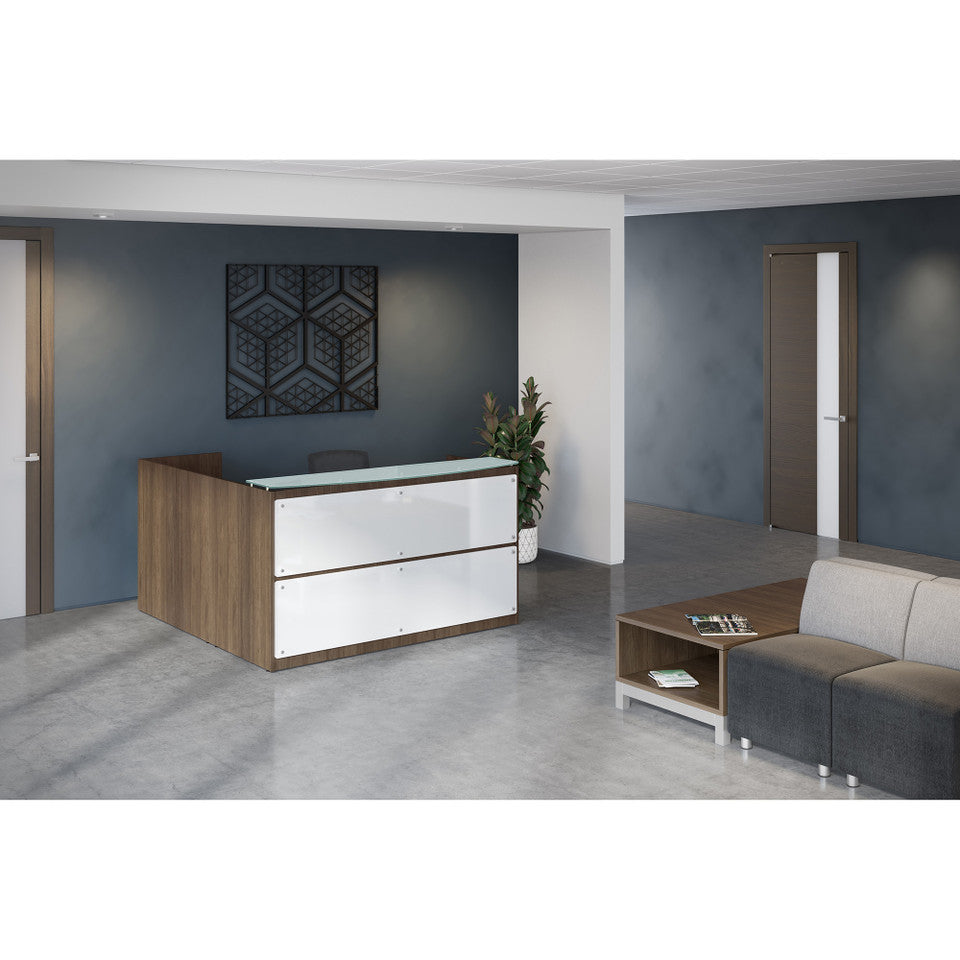 OS Laminate Magnetic Glass White Board | OSGBM1769WH