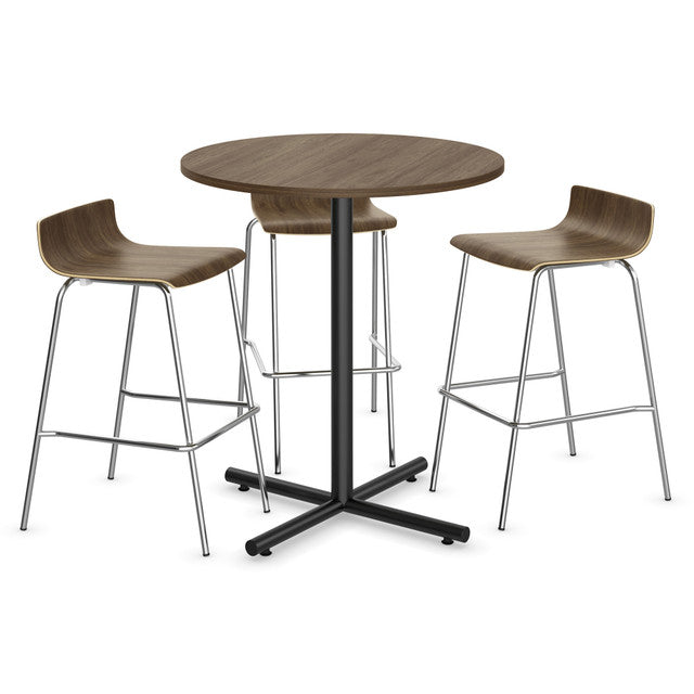 OS Cafe Height Table Cross Base | OSTXBM3341