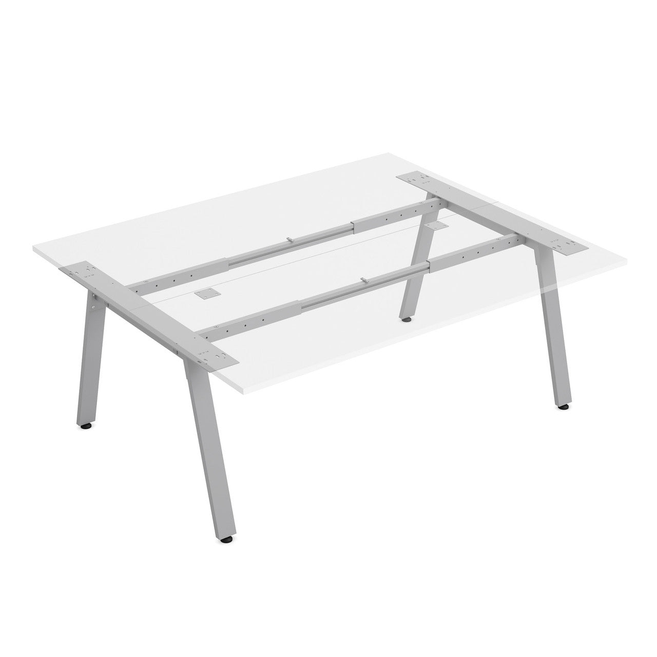 Variant Oblique Style Back-to-Back Workstation | OSTYP337SI