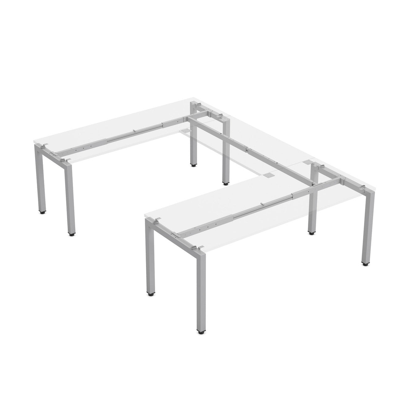 Variant Unite Style 24"D U-Shaped Desk | OSTYP336SI