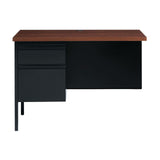 Raleigh 42"W Single Pedestal Steel Return | OSR4224
