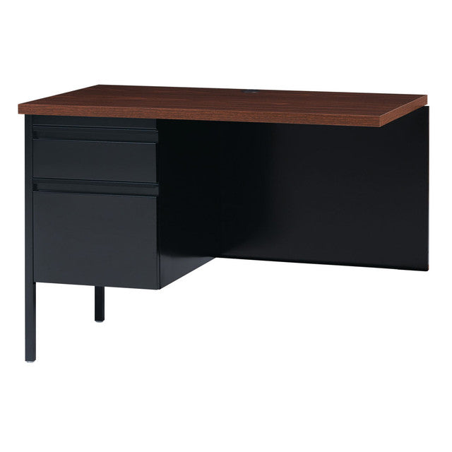 Raleigh 42"W Single Pedestal Steel Return | OSR4224