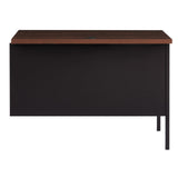 Raleigh 42"W Single Pedestal Steel Return | OSR4224
