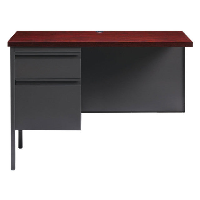 Raleigh 42"W Single Pedestal Steel Return | OSR4224