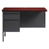 Raleigh 42"W Single Pedestal Steel Return | OSR4224