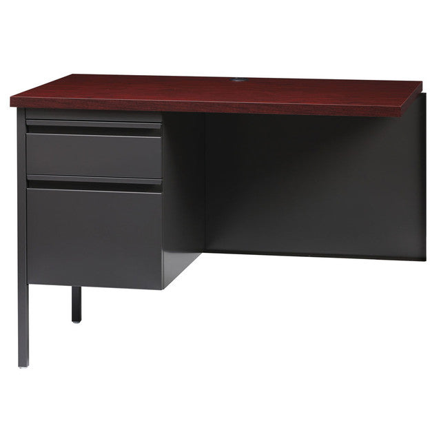 Raleigh 42"W Single Pedestal Steel Return | OSR4224