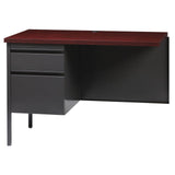 Raleigh 42"W Single Pedestal Steel Return | OSR4224