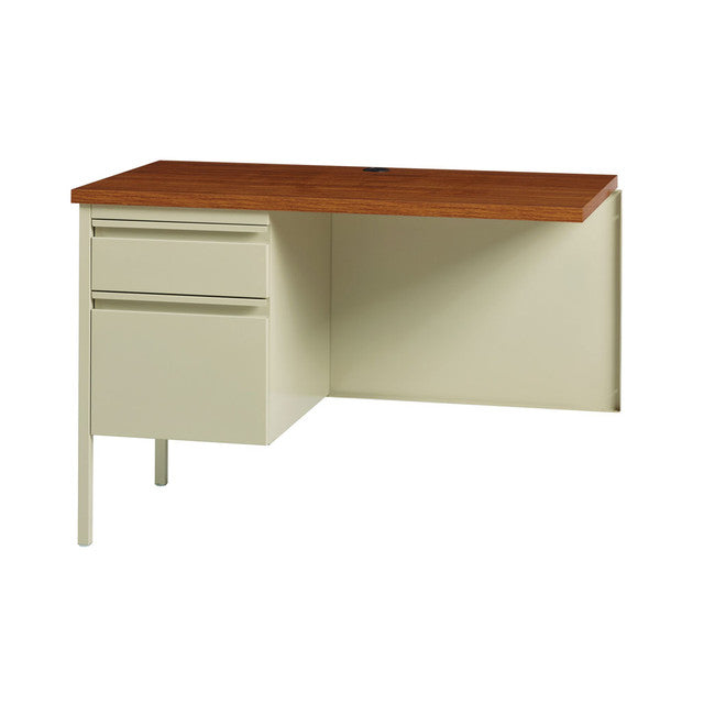 Raleigh 42"W Single Pedestal Steel Return | OSR4224