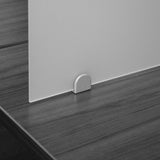 OfficeSource | SafeGuard Barrier | Mounting Bracket (For 6MM Acrylic Screens) | OSHRCLMP