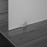 OfficeSource | SafeGuard Barrier | Mounting Bracket (For 6MM Acrylic Screens) | OSHRCLMP