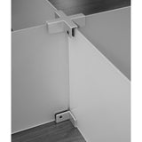 SafeGuard Barrier X-Shaped Bracket (For 6MM Acrylic Screens) | OSSSXSI