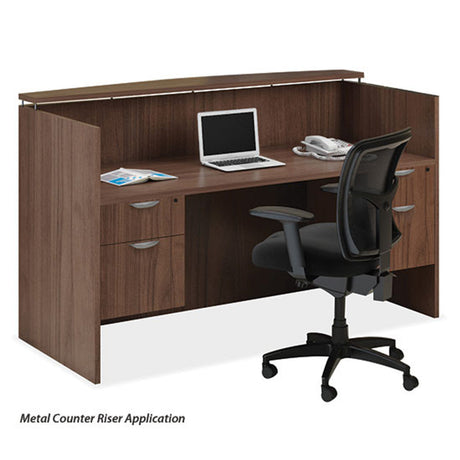 OS Laminate Metal Transaction Riser To Elevate PL169T Transaction Top