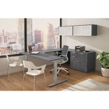 OS Laminate Optional Silver Glass Hutch Doors - For OS144OH, OS208OH, & P2044OH Hutches |  OS44SGDFR