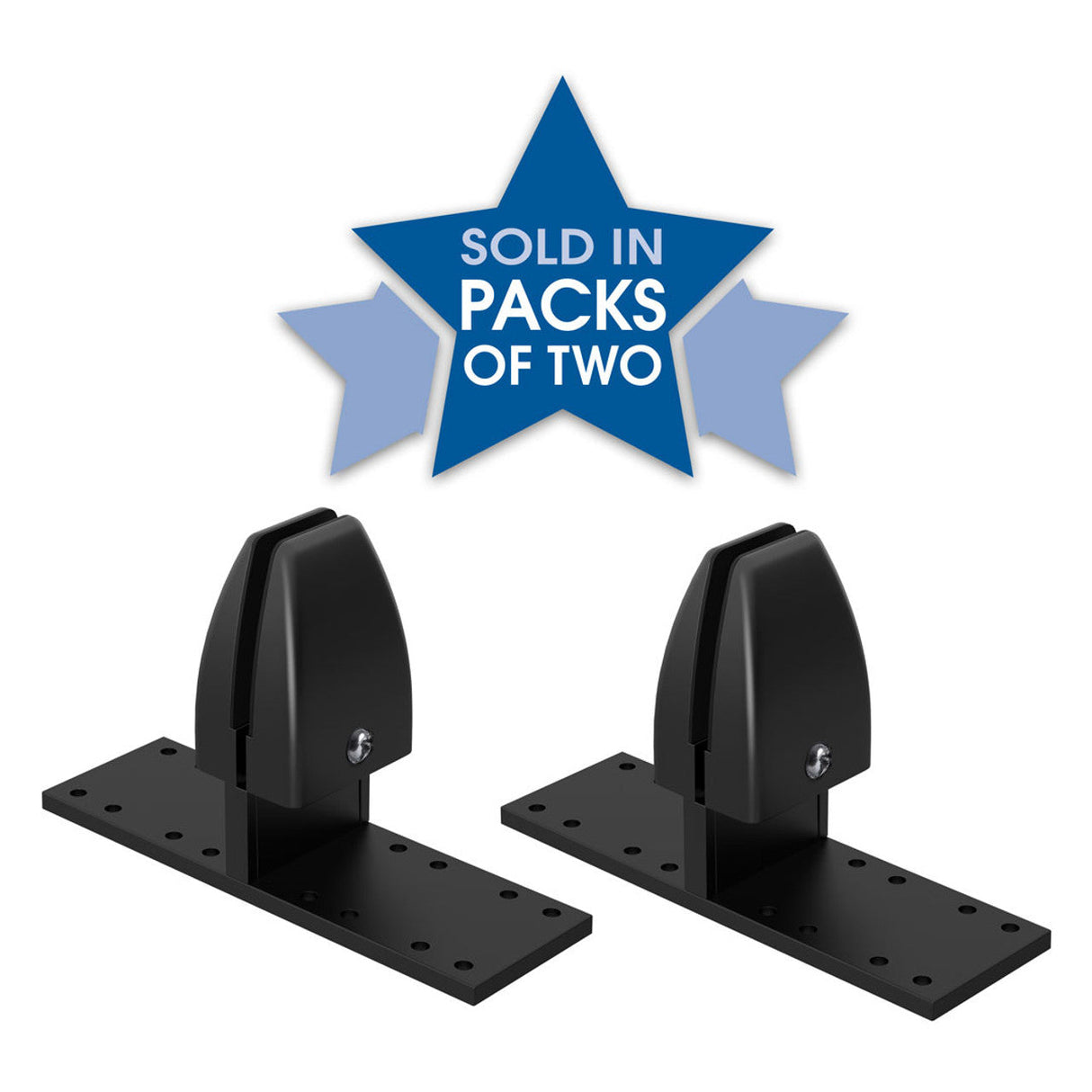 Variant Dual Under Desk Mount Screen Brackets | PLTSBUDMDUAL