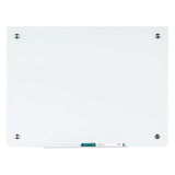 Vizual Magnetic Glass Dry-Erase Board - 24" x 36"