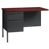 Raleigh 42"W Single Pedestal Steel Return | OSR4224