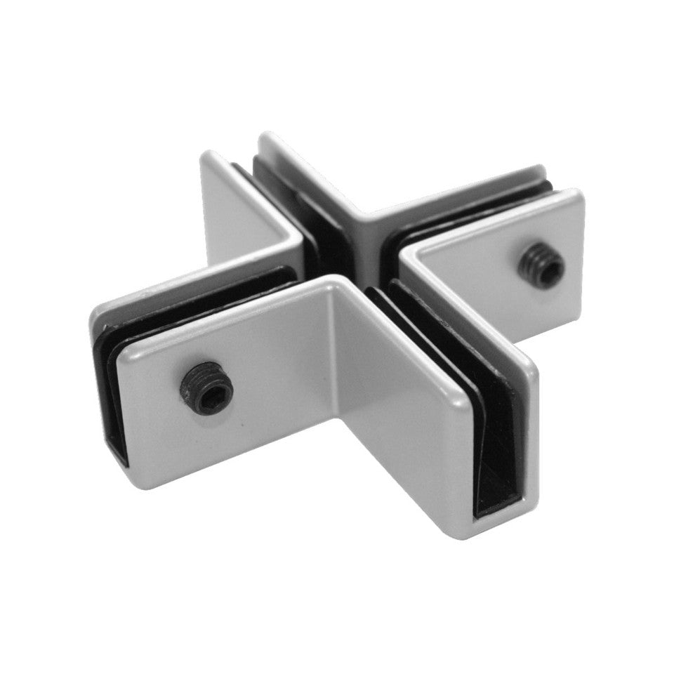 SafeGuard Barrier X-Shaped Bracket (For 6MM Acrylic Screens) | OSSSXSI