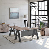 Epitome Industrial Return with Metal Corners - 47"W | IDR4824DB