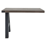 Epitome Industrial Return with Metal Corners - 35"W | IDR4824DB