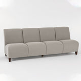 Lesro Siena Series Armless 4 Seat Sofa | SN4102