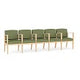 Lesro Amherst 5 Seat Sofa w/ Center Arms | AW5103