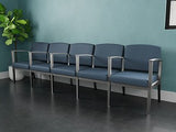 Lesro Amherst Steel 5 Seat Sofa w/Center Arms | AS5103
