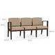 Lesro Amherst 3 Seat Sofa  | AW3101
