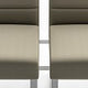 Lesro Waterfall Armless Guest Chair with Leg Base | WF1102