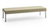 Lesro Waterfall 3 Seat Bench with Leg Base | WF3001